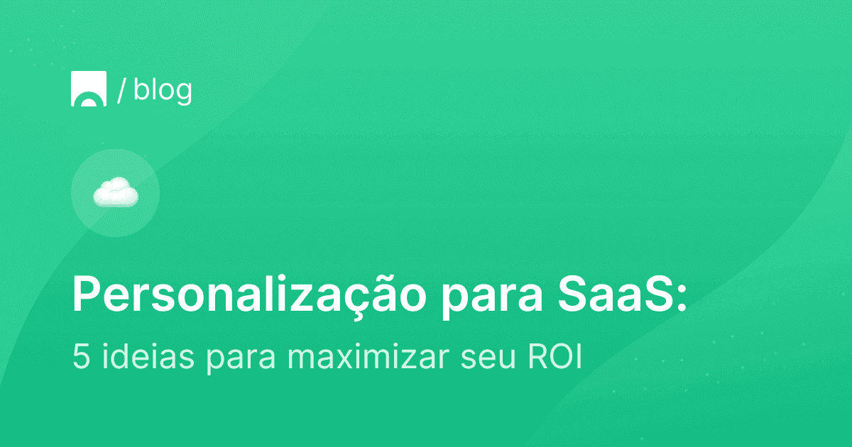 O logo da Croct, um emoji de nuvem representando SaaS, e o título do artigo.