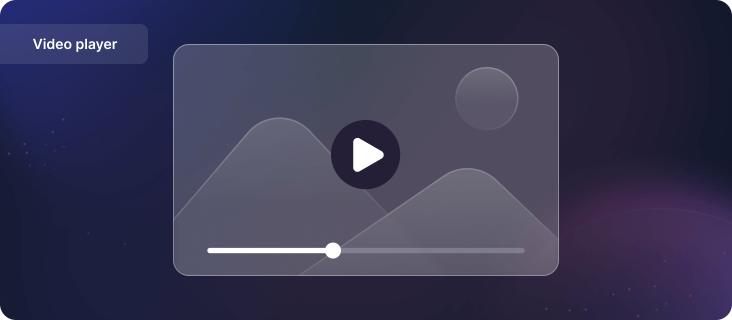 Componet Player The best React video player libraries of 2025 | Croct Blog